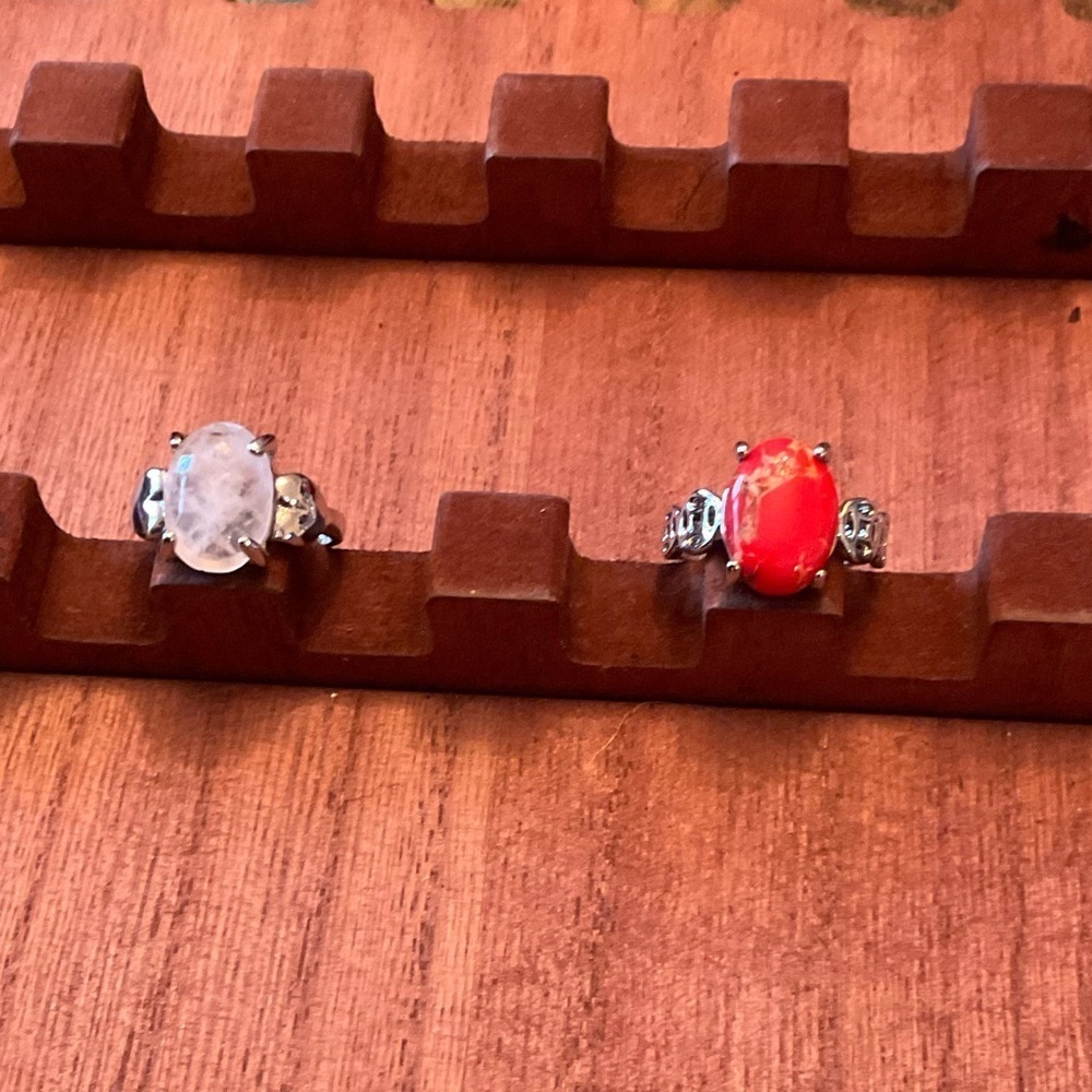 Set of 2 Unique Rings size 6, BN